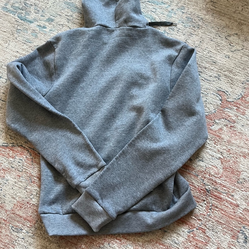 Men's Gray Hoodie Sweater